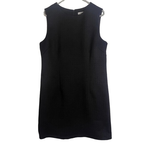 Alfred Sung Black Sheath Classic Dress SZ 12 - Picture 1 of 8